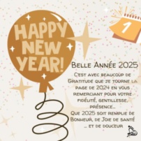 Bonne année 2025 !